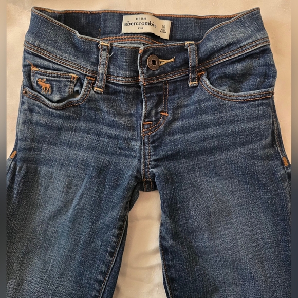 🧡 Girl's Lot Of Skinny Jeans 3 Pairs Abercrombie, Vigooss 10 - Picture 11 of 13